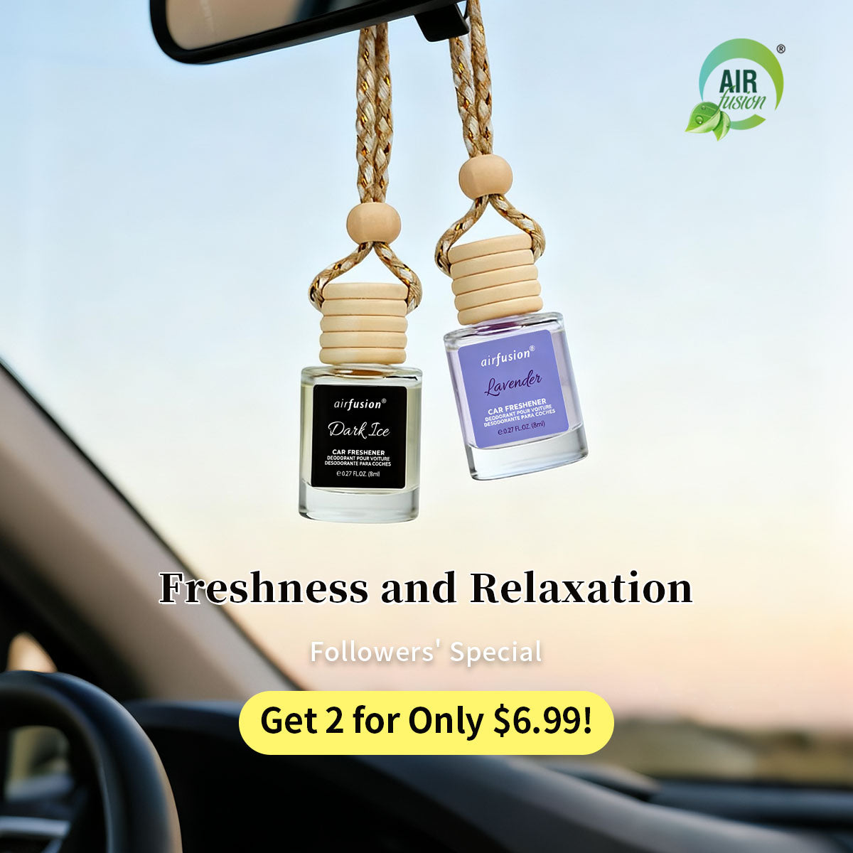 Car Freshener Dark Ice / Lavender