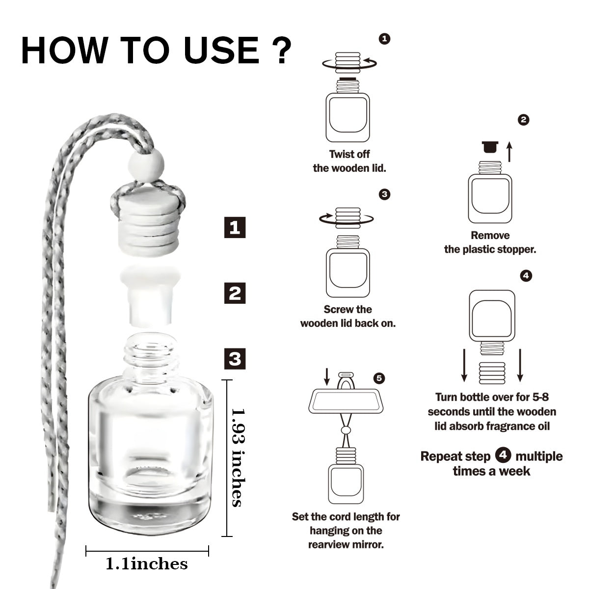 Island Coconut Car Air Freshener - Tropical Beach Scent