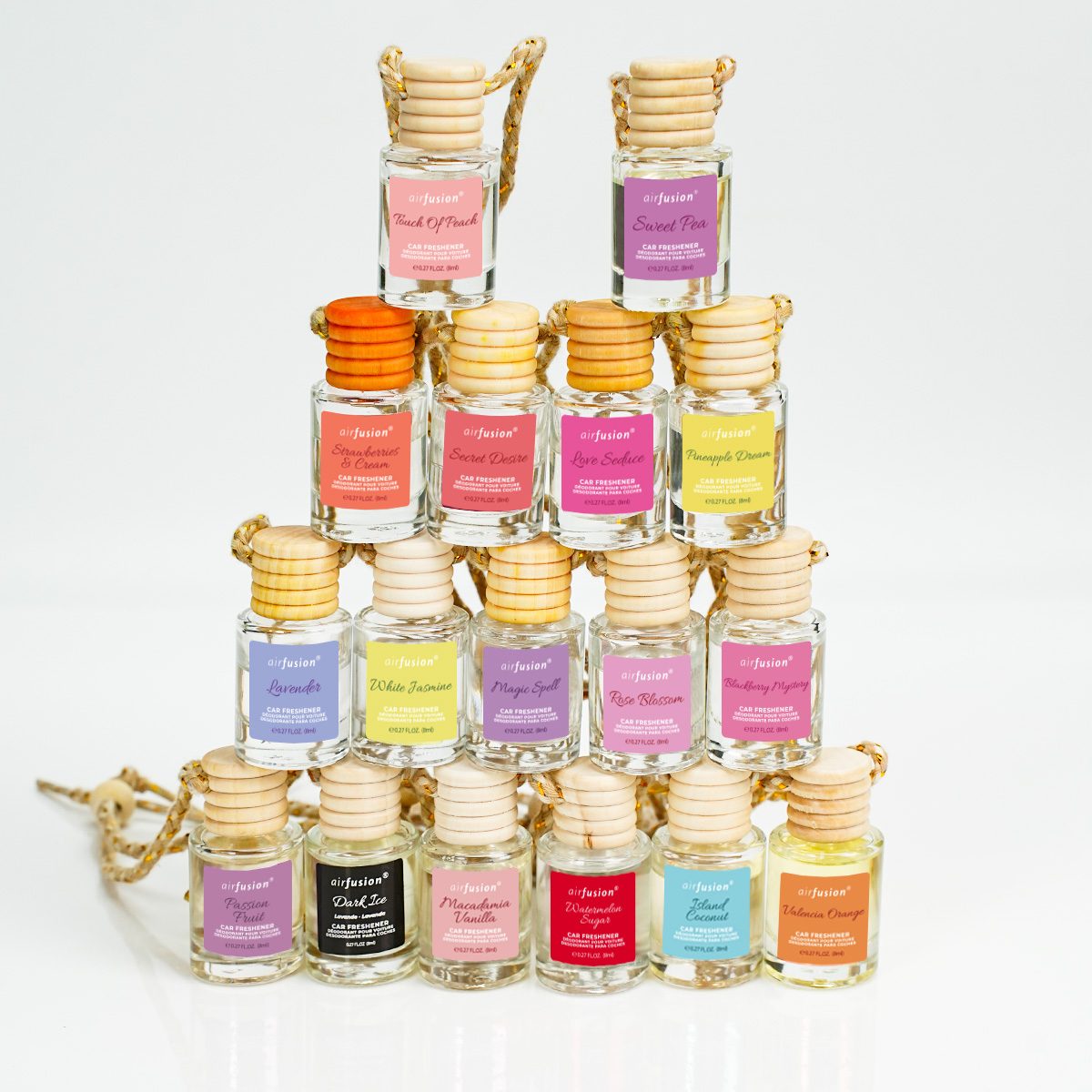 Island Coconut Car Air Freshener - Tropical Beach Scent