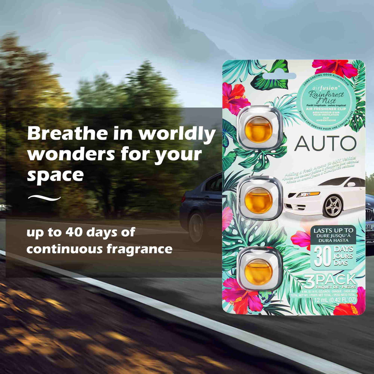 Rainforest Mist 0.14 oz 3 Pack