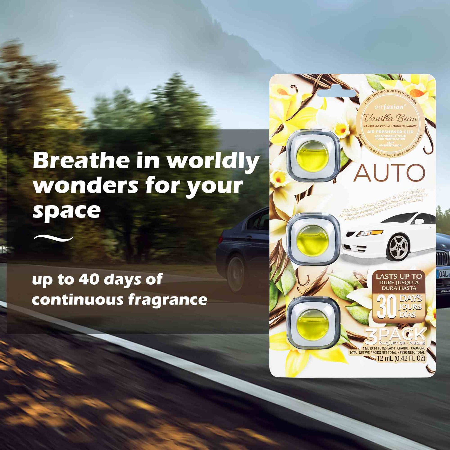 Vanilla Bean 0.14 oz 3 Pack