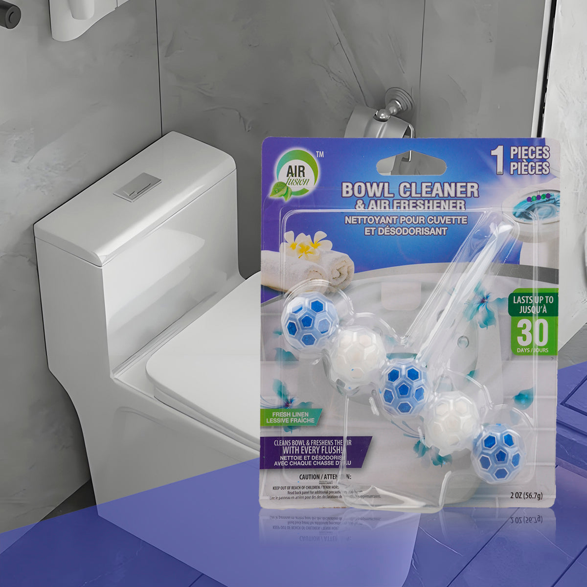 Hanger Toilet Cleaner Fresh Linen 1 Count