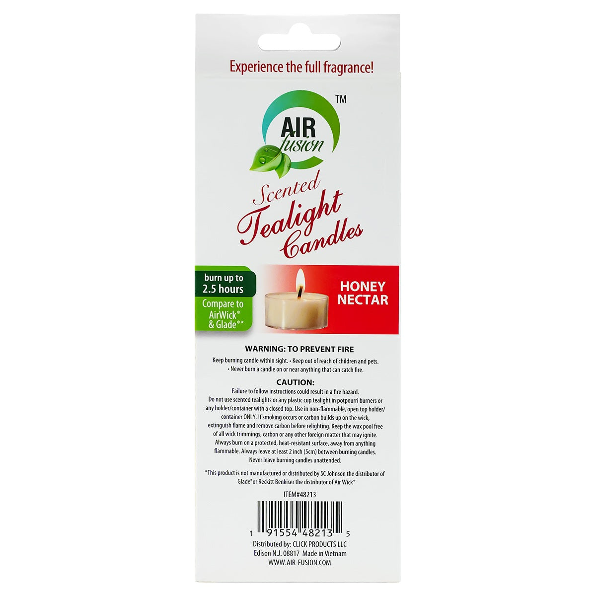 Tea Lights Candles Honey Nectar 0.35 oz 10 Pcs