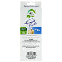 Tea Lights Candles Lovely Linen 0.35 oz 10 Pcs