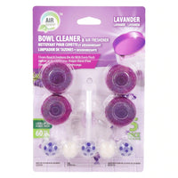 Hanger Toilet Cleaner & Tablets Set Lavender 4 × 1.75 oz + 2 oz x 1