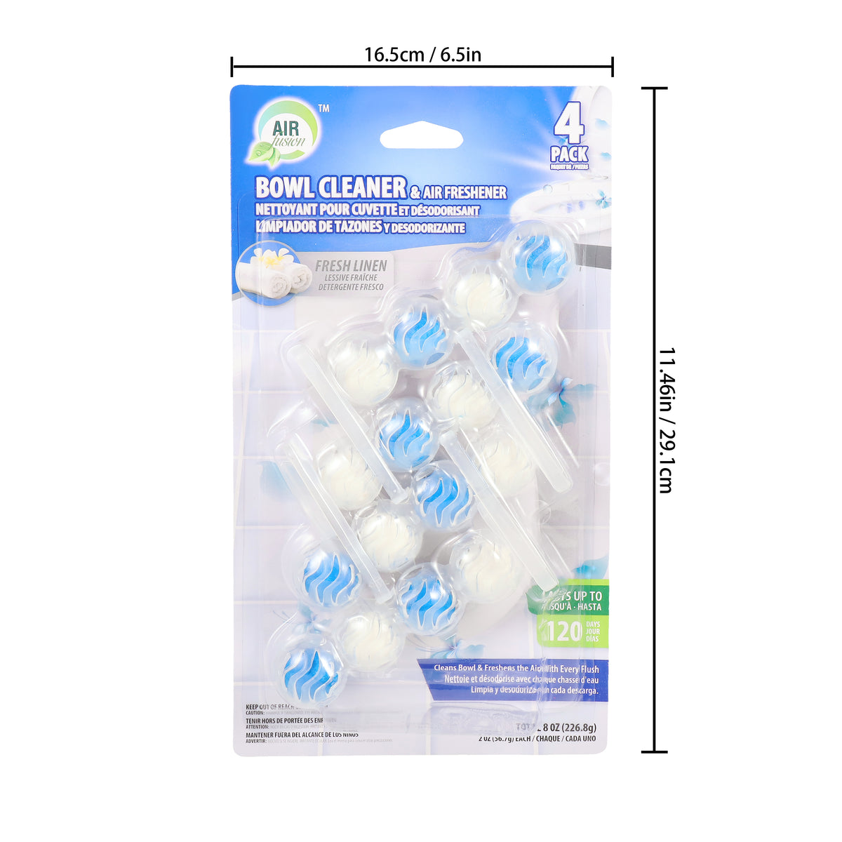 Bowl Cleaner & Freshener 4PK Linen