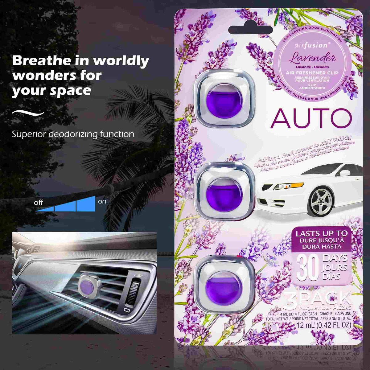 Lavender 0.14 oz 3 Pack