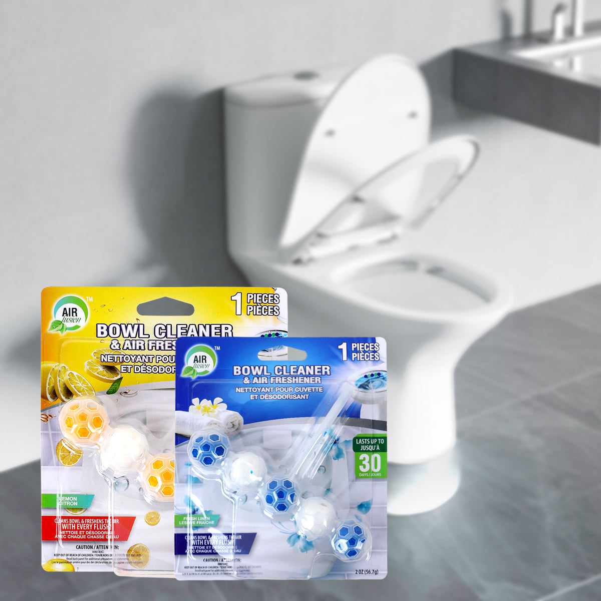 Hanger Toilet Cleaner Fresh Linen 1 Count