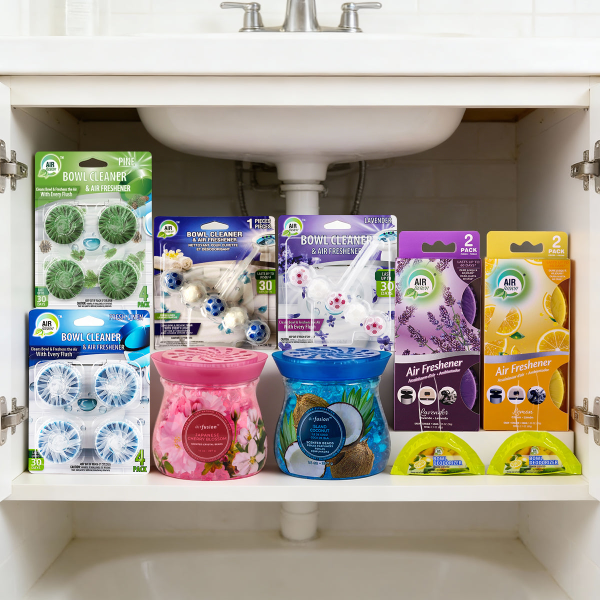 All-in-One Bathroom Cleaning & Fragrance Mega Kit