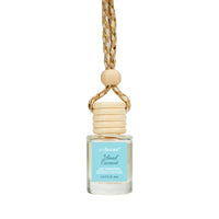 Island Coconut Car Air Freshener - Tropical Beach Scent