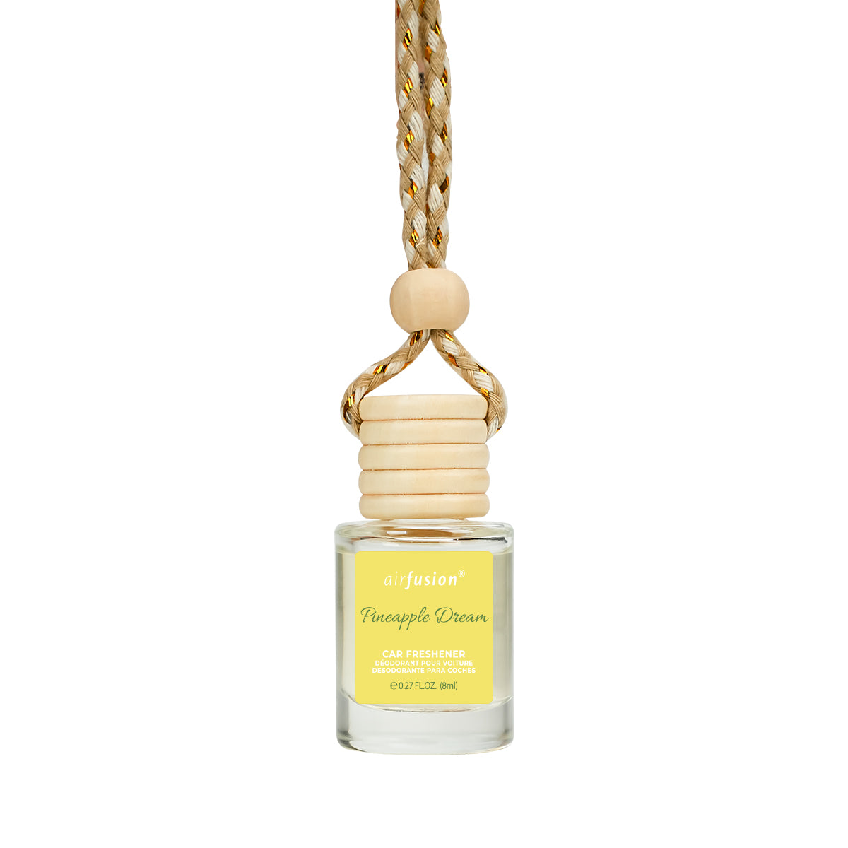 Pineapple Dream Car Air Freshener - Tropical Fresh Scent