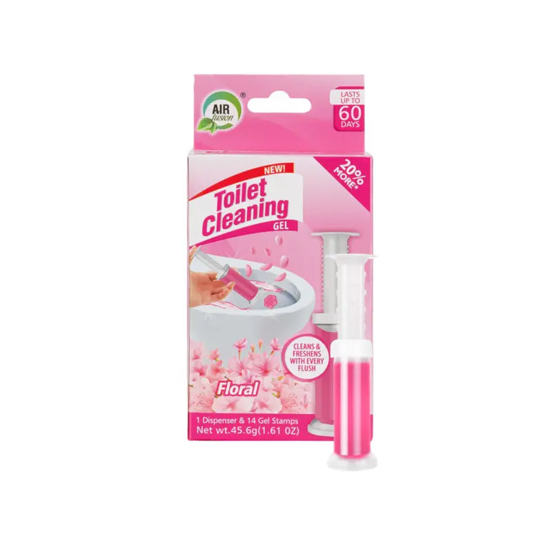 Toilet Cleaning Gel Stamp Floral 1.61 oz 1 Pack